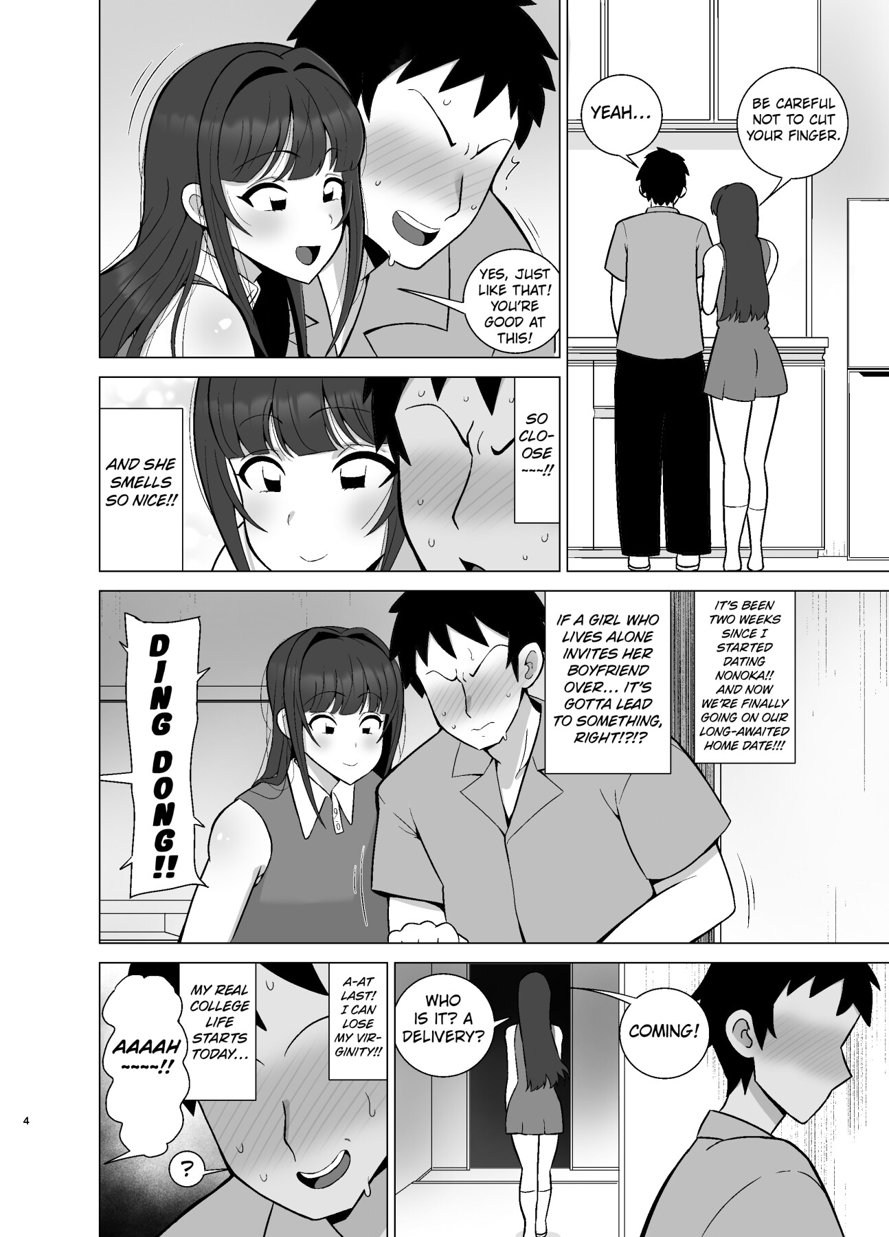 Hentai Manga Comic-My Girlfriend's Friend is a Super Pervy Tanned Gal-Read-3